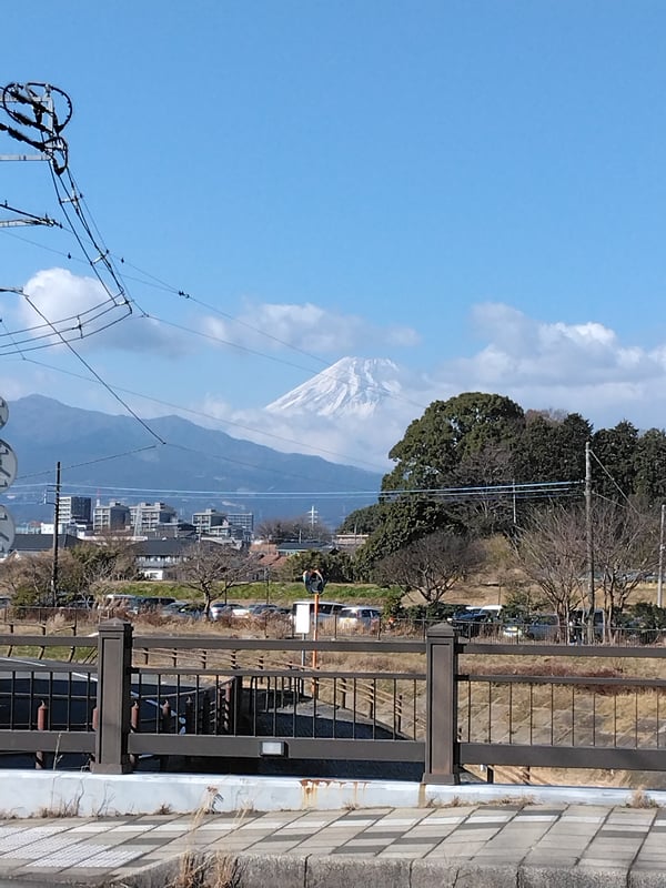 This time, I was finally able to see Mt. Fuji!