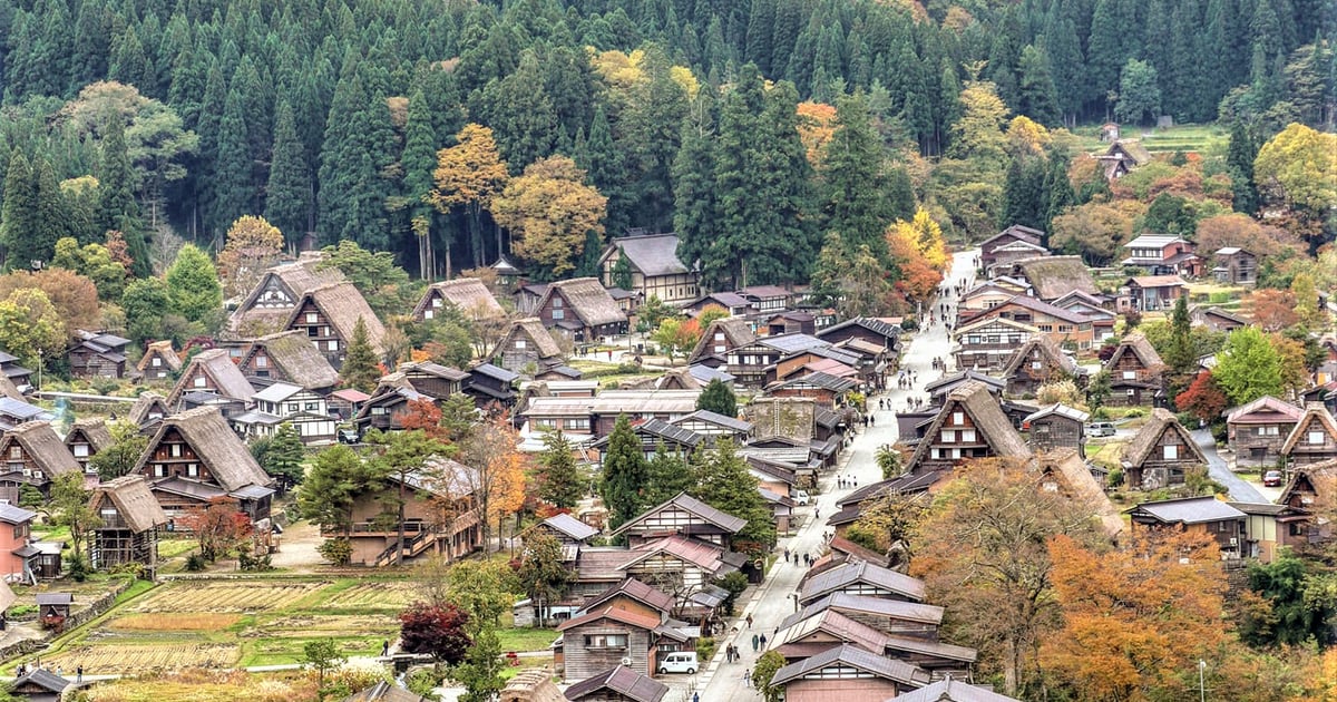 白川鄉·五箇山的合掌造村落