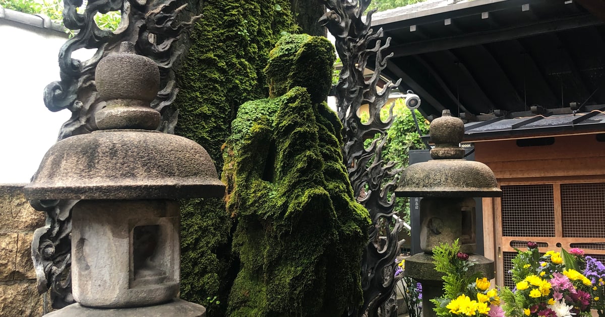 法善寺 水挂不动尊（西向不动明王）