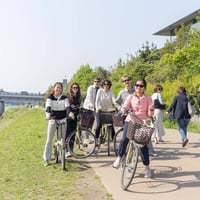 E-Bike Tour in Kyoto with Asuka, Japanese graduate student
